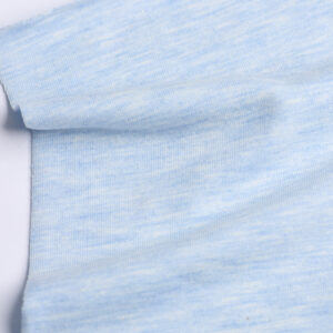 Dresówka melanż niebieski