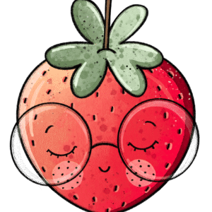 Naprasowanka truskawka